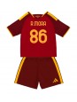 AS Roma Rodrigo Mora #86 Domácí dres pro děti 2026-27 Krátký Rukáv (+ trenýrky)